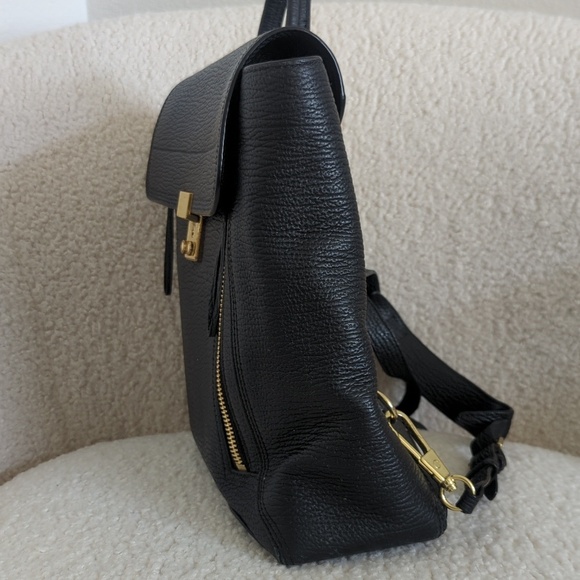 3.1 Phillip Lim Pashli Genuine Black Genuine Leather Backpack Bag main image 10